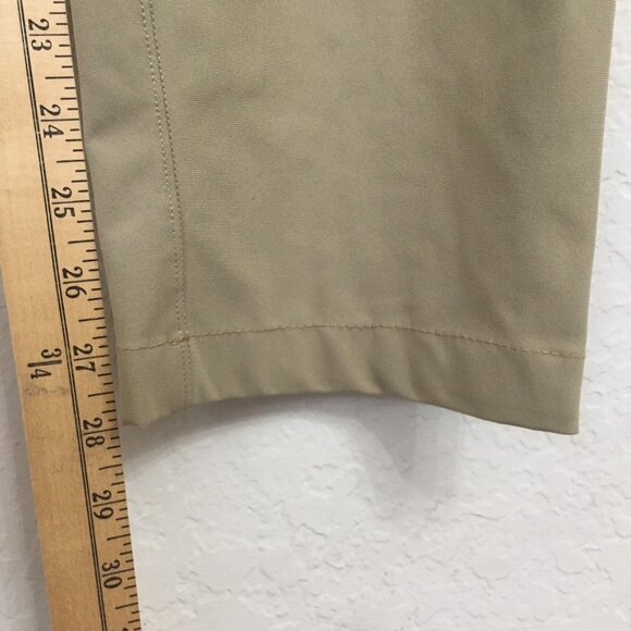 Lululemon Commission Pant Classic Mens Size 34 x 28 Stretch 5 Pockets Beige - Picture 7 of 15